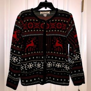 Crystal-Kobe vintage Christmas sweater size Small